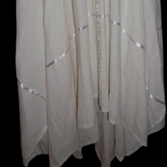 Marilyn Monroe Style White Flared Halter Dress XL - Picture 3 of 6